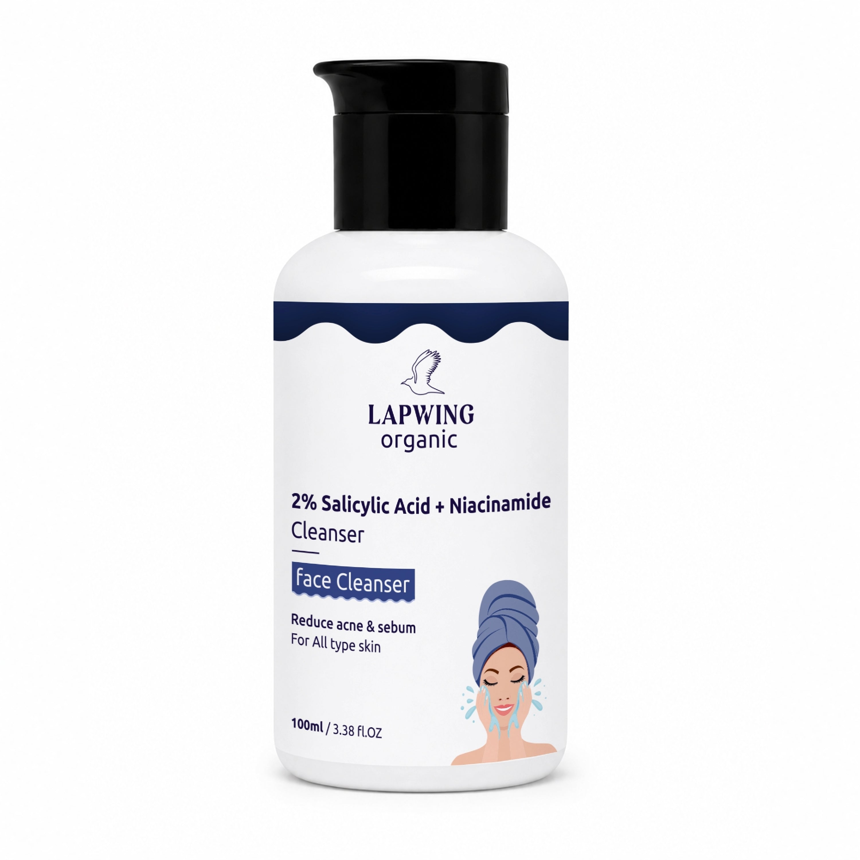 Lapwing Organic Salicylic Acid Face Cleanser | 100ml